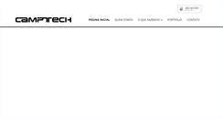 Desktop Screenshot of camptech.com.br